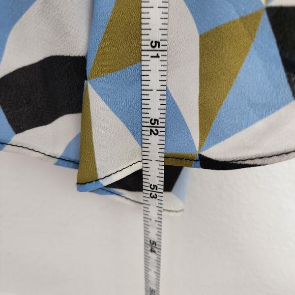 Dorothee Schumacher‎ Graphic Volumes Printed Midi Dress 2 Cocktail Wedding Party - Picture 9 of 10